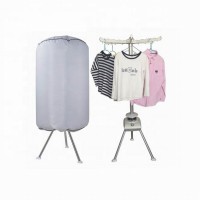 slim body big capacity clothes dryer caravan traveling and apartment with strong aluminum tube and high density oxford cloth bag